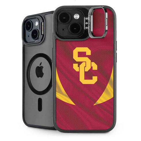 University of Southern California USC Trojans Jersey iPhone 15 Kickstand Case